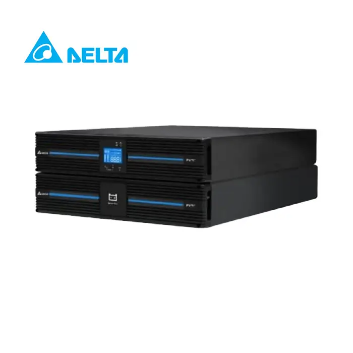 เครื่องสำรองไฟ-Delta-RT-Series-10kVA-10kW-2U-LCD-RACKMOUNT-3Phases-On-Line-UPS